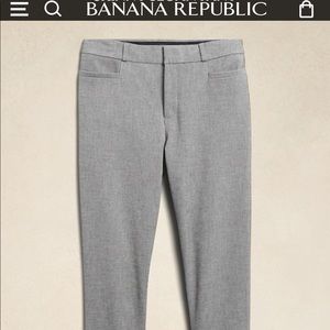 Banana Republic Sloan Dress Pant Slacks in gray size 4